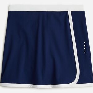J.Crew CloudStretch Wrap Skort Navy Size XL